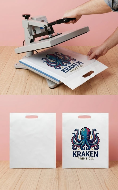 Bolsa de sublimación con asa costurada pack de 10 bolsas
