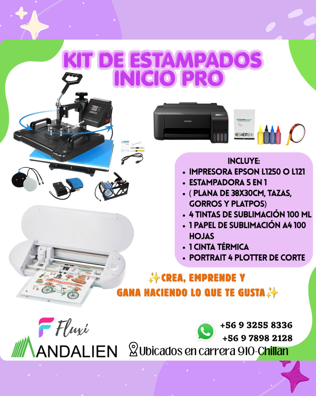Combo de estampados inicio pro