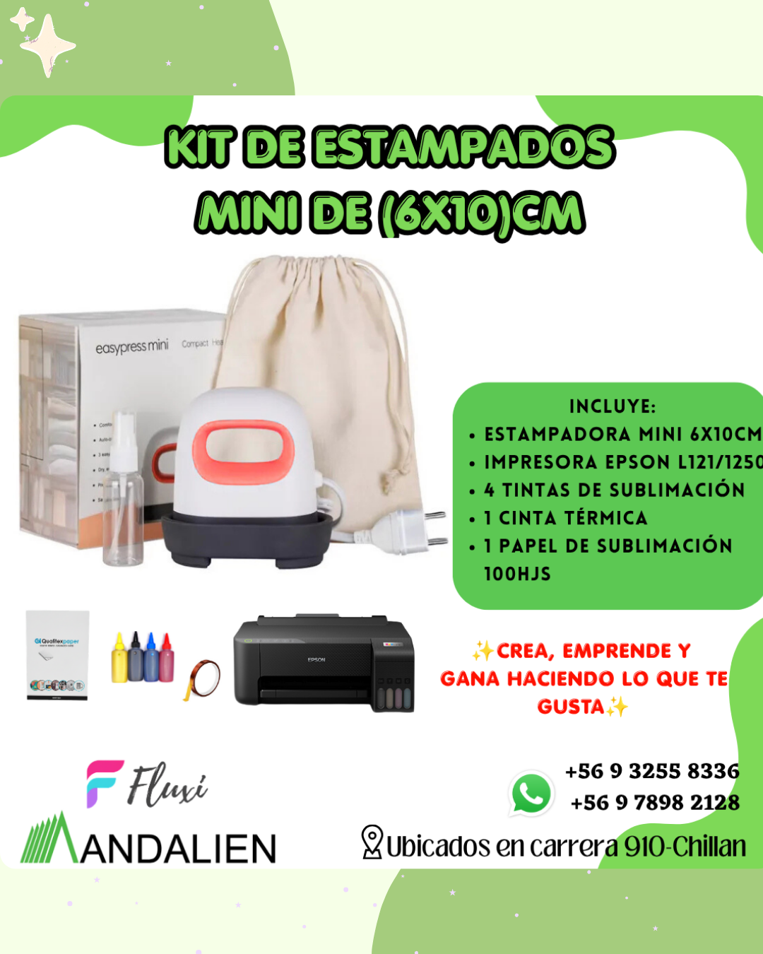 Combo de estampados mini