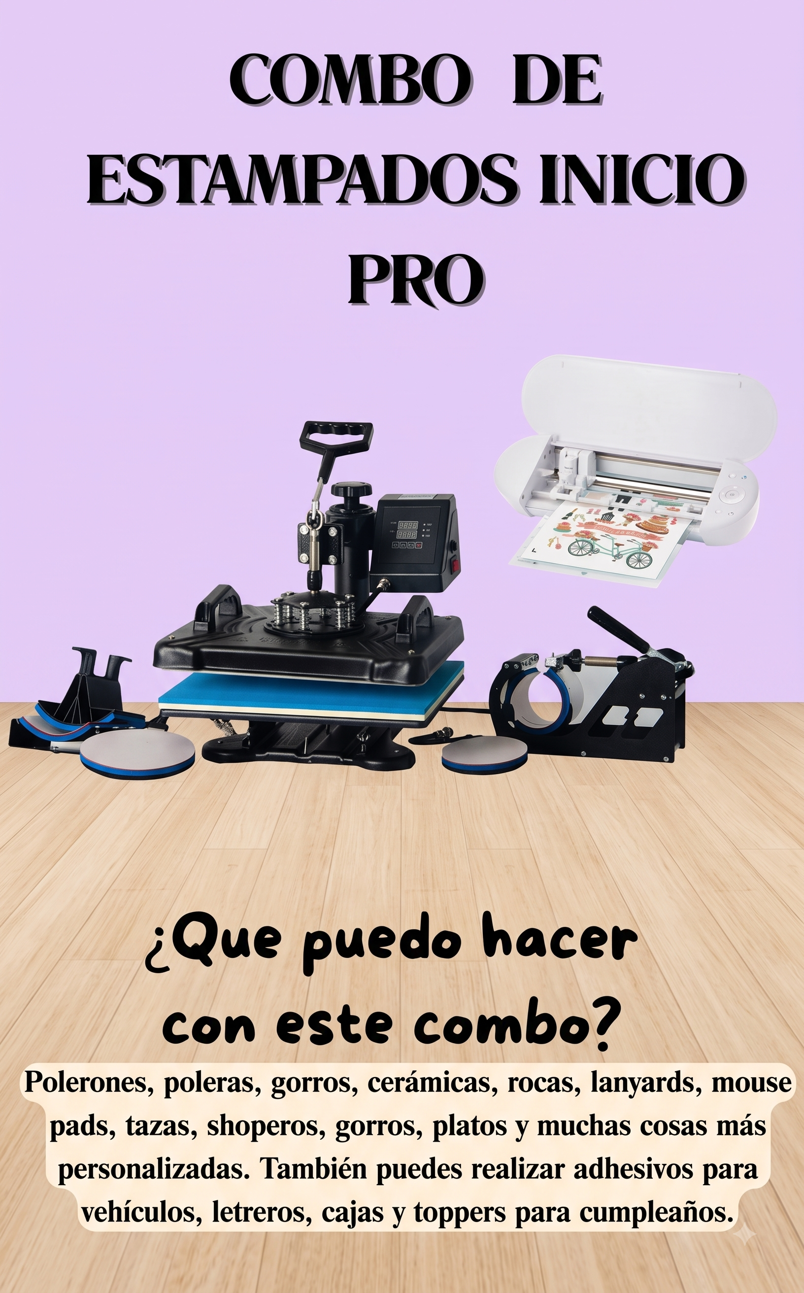 Combo de estampados inicio pro