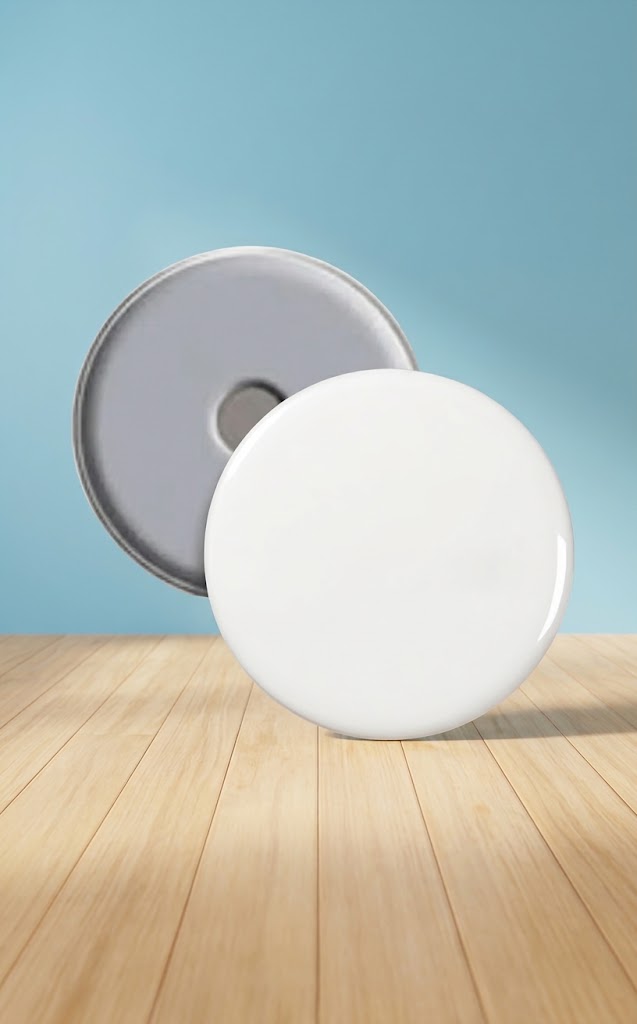 Chapita iman de 58 mm – Pack x100 Unidades (Insumos Completos)