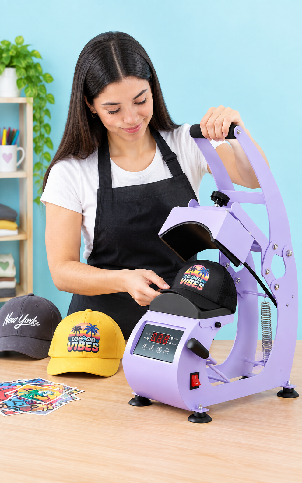 ESTAMPADORA DE GORROS