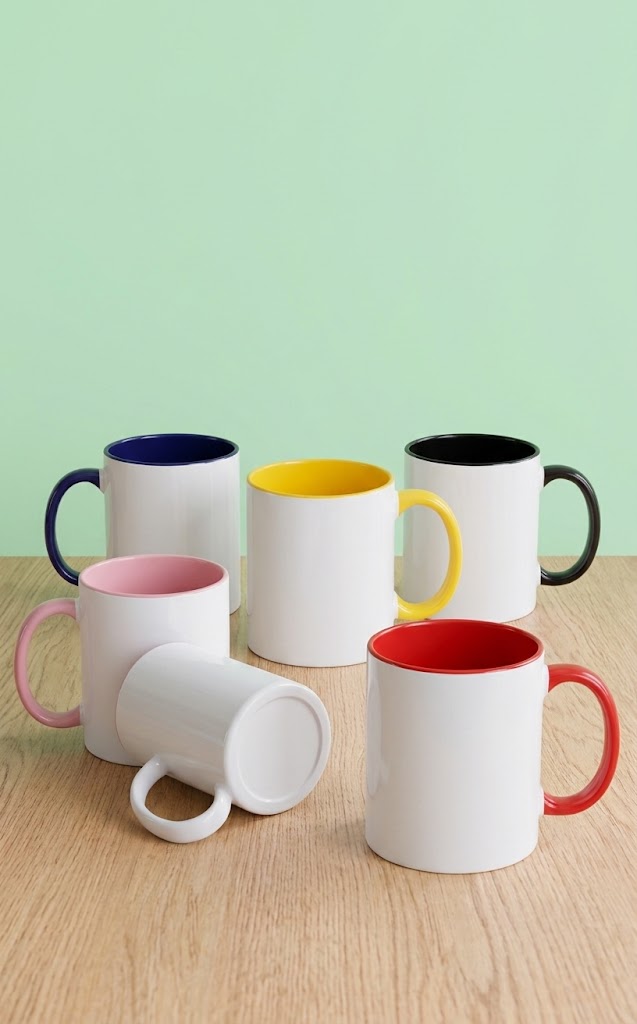 Tazas asa e interior color 11 oz pack 12 unidades