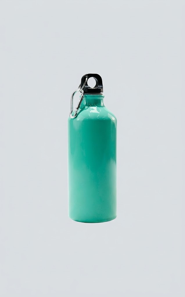 Botella deportiva de aluminio 600 ml