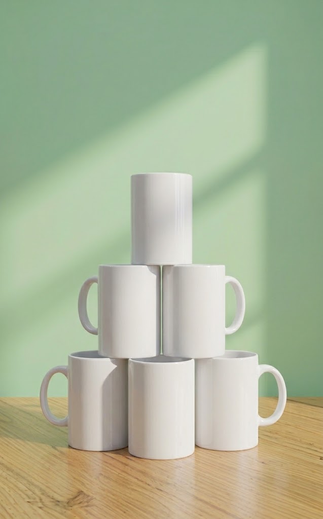 Taza Blanca para Sublimación 11 oz por unidad calidad Premium