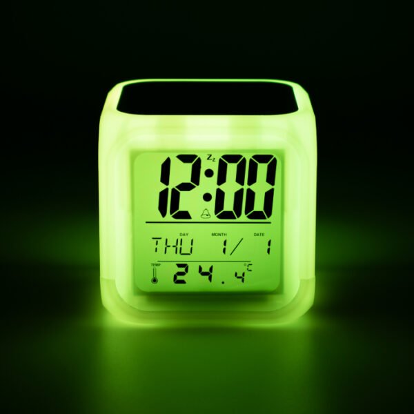 Reloj despertador digital para sublimar en Fluxi
